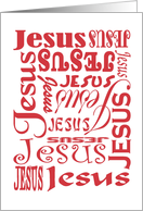JESUS - PASTOR - MINISTER - PREACHER, CHAPLAIN card