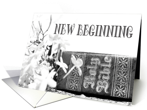 NEW BEGINNING card (512223)