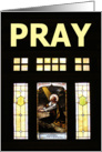 PRAY card