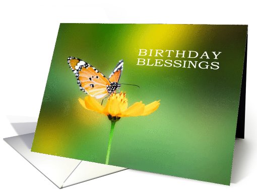BIRTHDAY BLESSINGS card (559100)