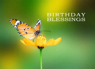 BIRTHDAY BLESSINGS