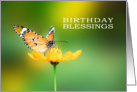 BIRTHDAY BLESSINGS card