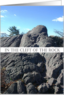 In The Cleft Of The Rock card