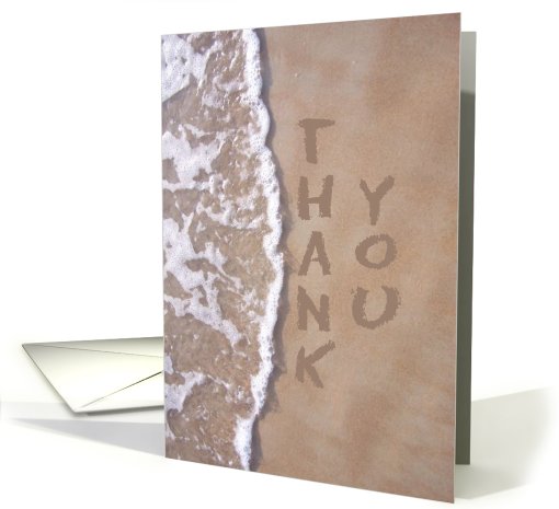 THANK YOU card (584390)