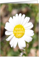 Have A Blessed Day card