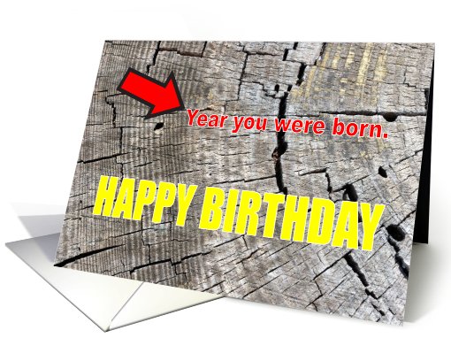 HAPPY BIRTHDAY card (599610)