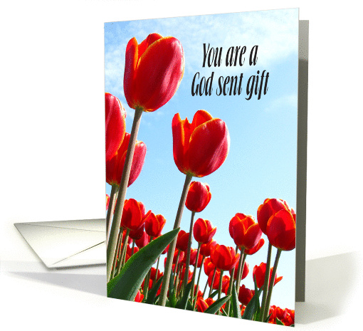 You Are A God Sent Gift
 card (867830)