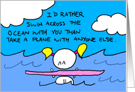 Swim Across the Ocean card