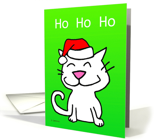 Happy Holiday Cat card (521711)