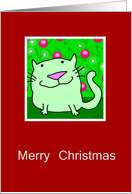 Merry Christmas Cat