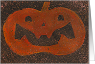 Jack-O-Lantern card