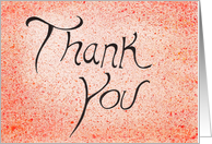 Thank You card
