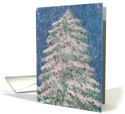 Christmas Tree with Ornaments card (519942)