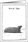 Missing You Amish Shoe card