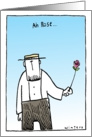 Amish Rose -Ah Rose card