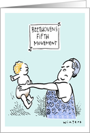 Beethoven Baby card