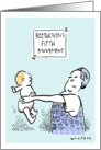 Beethoven Baby card