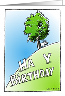 Hay Birthday Plainfolk card