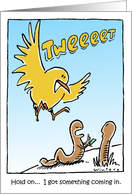 Tweet Anniversary card