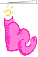 Valentines Kitty card