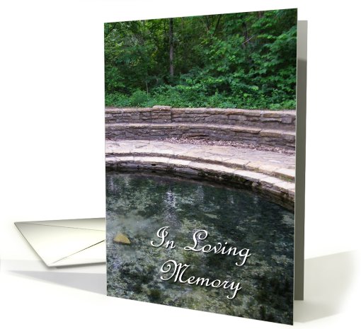 In Loving Memory card (497175)