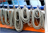Nautical Ropes card