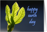 Earth Day Fig Leaf card