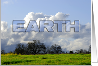 Earth Day Landscape card