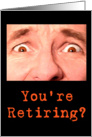 Retirement Shock card