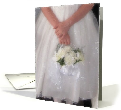 Flower Girl card (501857)