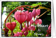 My Heart Is Yours (love and romance) card