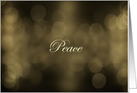 Christmas-Peace card