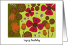 Poppy Pods- Birthday card