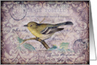 Any Occasion-Vintage Bird I card