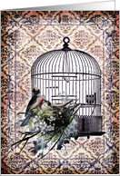 Any Occasion-Vintage Birdcage card