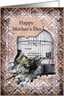 Happy Mother’s Day- Birds and Birdcage card