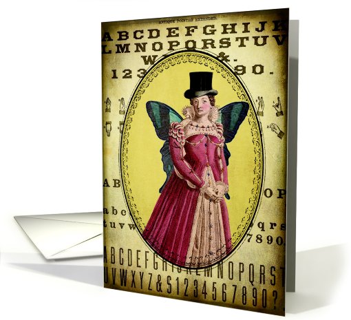 Vintage Fairy Princess - Any Occasion card (819389)