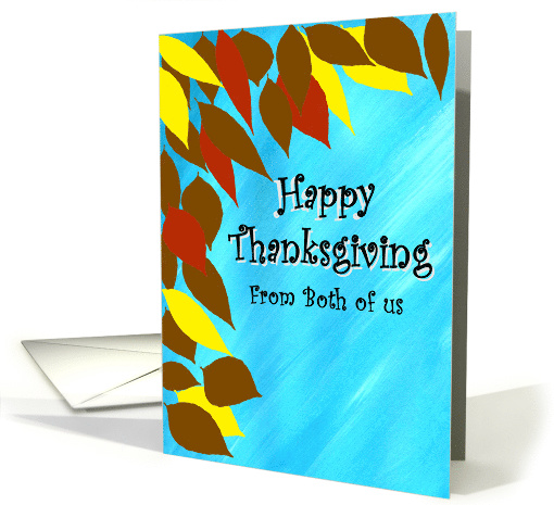 Happy Thanksgiving card (520938)