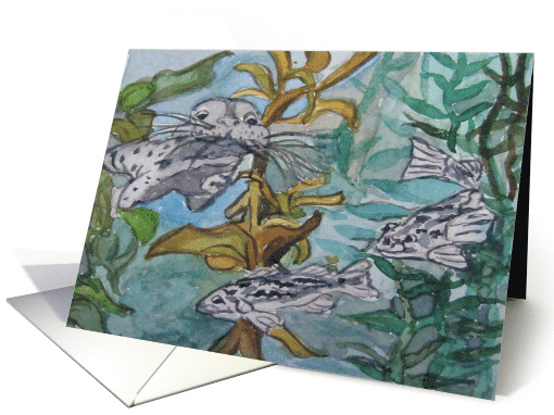 sealion card (498099)