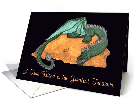 Dragon - Friend is a Treasure card (1123474)