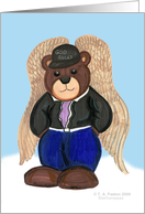 Angel Bear in Disguise Thank You card