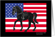 Honor Fallen Heroes Horse card