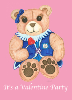 Heart Pop Teddy Bear...
