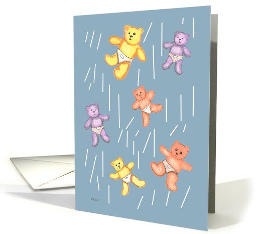 Baby Bears Baby Shower Invitation card (533215)