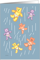 Baby Bears Baby Shower Invitation card