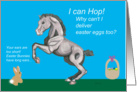 Lippizan Foal Easter card