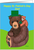 Happy St. Patrick’s Day Dad Teddy Bears card
