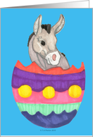 Easter Egg Donkey card