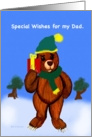 Special Holiday Wishes for Dad card
