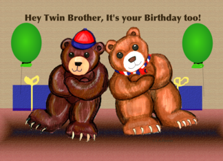 Bears Twin Brother...